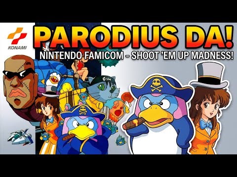 Parodius Da! (NES, English Patch) – Konami’s Funniest Shooter Lands in English