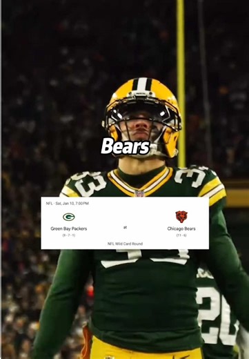 Loving this energy,saturday will be physical and intense #packers #greenbaypackers #bears #nflplayoffs #nfl