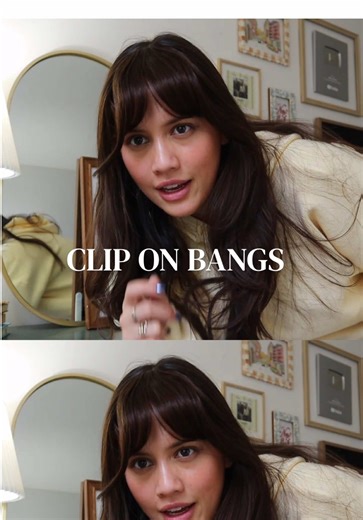 Trying Clip On Bangs: My First Impressions