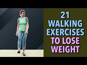 21 Exercises to Lose Weight by Walking At Home