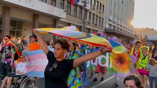 Thousands Urge More LGBT Rights In Serbia At Annual Pride Parade