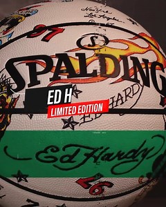 The SPALDING Ed Hardy Basketball is a limited edition basketball that...