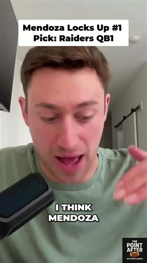 Mendoza Locks Up #1 Pick: Raiders QB1 is Set!