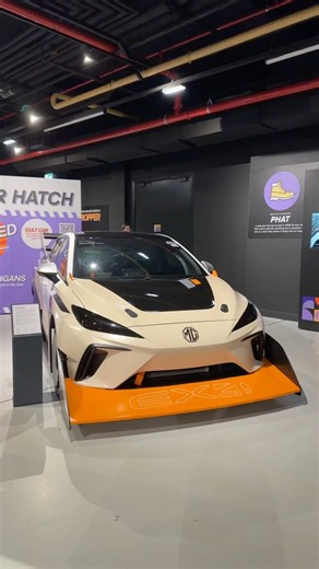 Say hello to the MG EX4 Concept, a 100% electric 429 bhp tribute to the legendary 1980s Metro 6R4