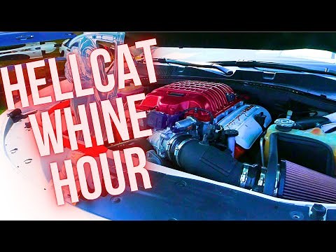 hellcat whine sound 1 hour