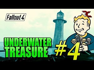 Fallout 4 - Underwater Secrets Exploration (Treasure Easter Egg #4)