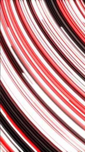 Red Neon Arc Animation Loop 4K | Bold Abstract Design 🔴🔥