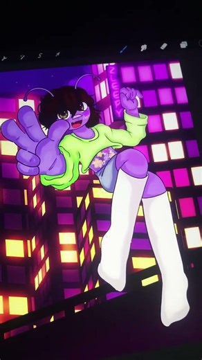 Drawing sona as alien cause boredom #artist #drawing #sketch #drawing#oc #sona #art