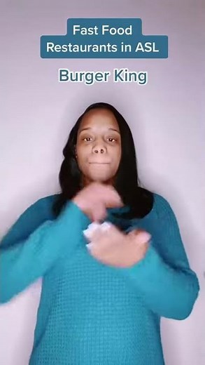 How to Sign Fast Food Restaurants in ASL | Fast Food Restaurants in Sign Language (Basic ASL)