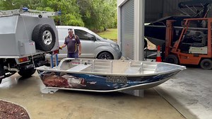 1.4K views · 18 reactions | Macocraft 376 Topper Tracker Easy way to load a car topper... Cool wrap too! www.graphicwraps.com.au | Graphic Wraps | Facebook