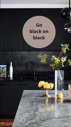 Black is sleek and modern.Black kitchen cabinets can completely transform your space.