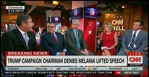 CNN’s David Gregory: Trump Campaign Continues Its “Pattern” Of “Denying The Obvious Or Lying” In Its Response To Melania Trump's Plagiarized Speech