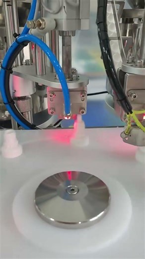 Eye drops vial filling and capping machine filling line