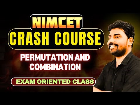 NIMCET 2025 : Permutation and Combinations Crash Course | Important NIMCET Questions | Best Coaching