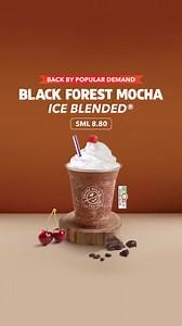 803K views · 224 reactions | We hear you — our Black Forest Mocha 혐혤혦...