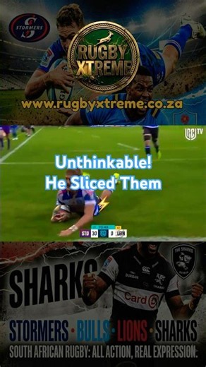 Stormers vs Leinster | He Sliced The Line! #stormers #rugby