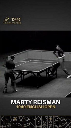 1949 English Open Marty Reisman v Viktor Barna