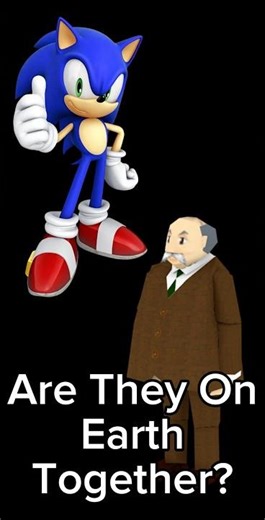 Are Sonic and Humans On The Same Planet? #sonic #sonicthehedgehog #sonicmovie #shorts