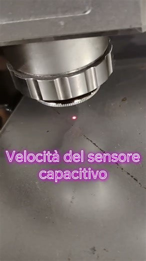 fiber laser machine. capacitive sensor
