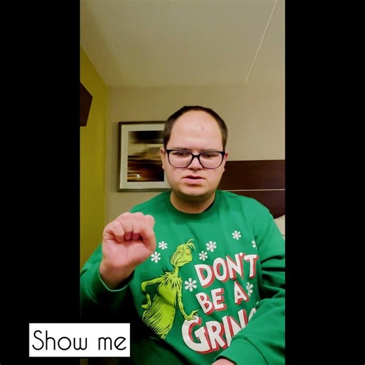 Follow me, guide me, and show me in Sign Language