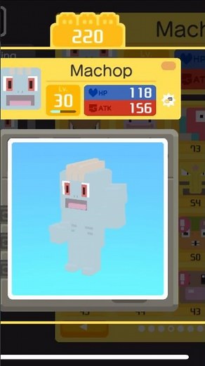 Machop evolve! #machop #pokemonquest