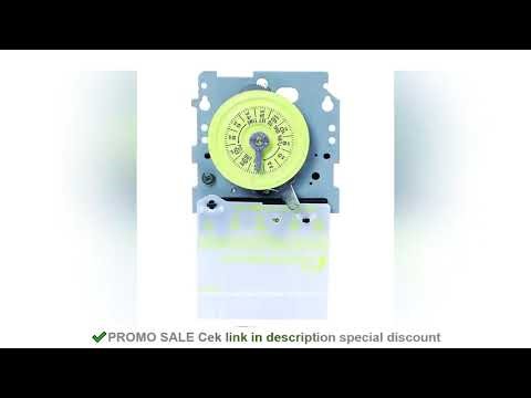 New upgrade Gray T104M Mechanical Time Switch Mechanism Only,2.5"D x 5"W x 8"H,Hot-Sell!