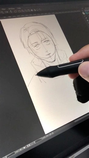 ✨Trying to draw Yuta Okkutsu in Clip Studio Paint #anime #drawing #jujutsukaisen #yutaokkotsu