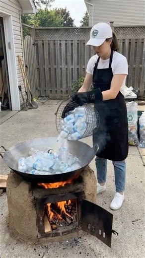 Turning Plastic Bottles Into Beautiful Garden Path Tiles | Satisfying DIY Recycling Project