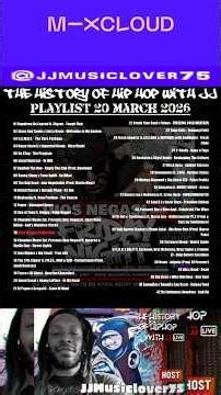LISTEN HERE: https://www.mixcloud.com/jason-de-ro-james/the-history-of-hip-hop-with-jj-20260320/