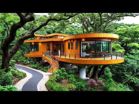 Unique, Modern & Dreamy Ideas: 20 Stunning Treehouse Designs with Spiral Staircases
