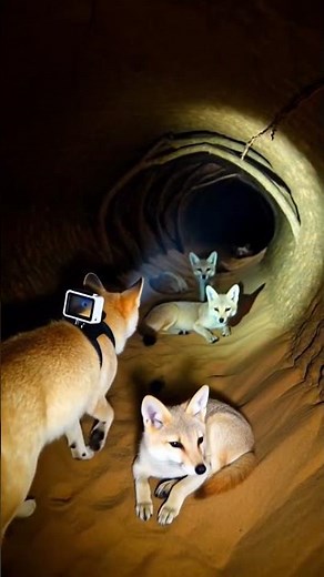 Desert Listener — Fennec Fox in the Night | Micro Reality Footage | Ultra-Realistic Scientific POV