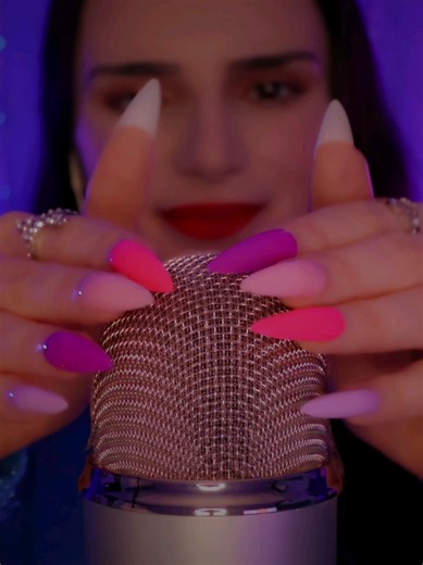 ASMR tape on mic for sleep and relaxation. 😴 #asmr #asmrvideo #asmrsounds #asmrtiktoks #fyp