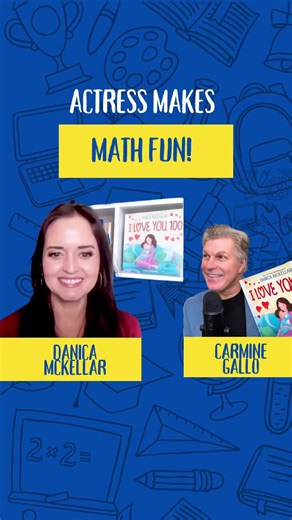 Actress and mathematician Danica McKellar makes math easy and fun to learn. I learned great communication tips from Danica who’s celebrating her 12th holiday holiday movie and 12th math book for kids. #mathmadeeasy #learnontiktok #kidsbooks #writingtips #hallmarkmovies