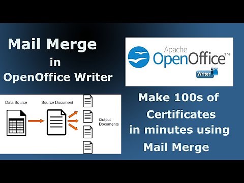 #how to #use Mail merge in OpenOffice Writer Mail Merge in OpenOffice Printing Labels CBSE Class 10