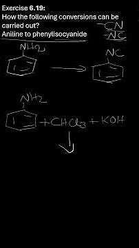 Conversion: Aniline to phenylisocyanide