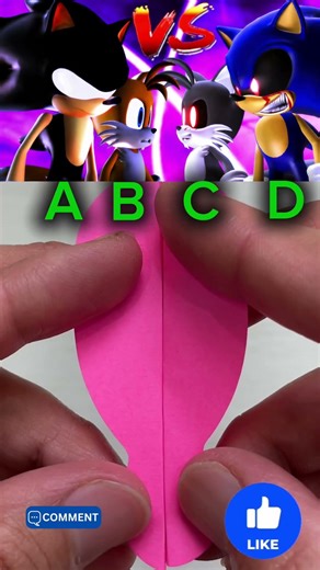 Guess AMY IN LOVE SONIC SHADOW?#sonic #sonicexe #sonicthehedgehog#shadow #shorts #test #challenge