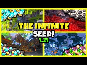 THE INFINITE SEED!! In Minecraft Bedrock 1.21!
