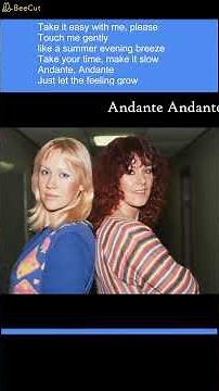 Andante andante (ABBA 1980) #années80 #abba