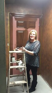 8.4K views · 170 reactions | Found this in the archives...Great video on how to create a faux wood door with a little paint and stain. .Hope it inspires you!! Let me know if you have any questions | Tami Loves Vintage | Facebook