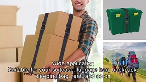 Amazon.com | Masterwise Buckle Straps with Clips, Adjustable Nylon Straps with Buckle, Packing Strap, Green 4 Pack (4‘x0.75“) | Luggage Straps