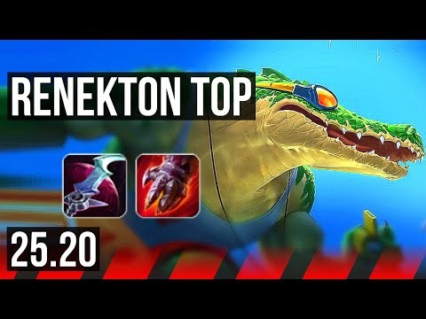 RENEKTON vs YORICK (TOP) | EUW Master | 25.20