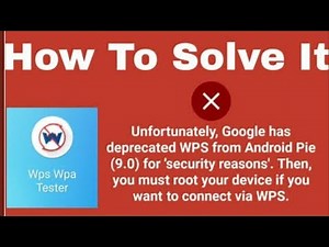 تشغيل برنامج wps wpa tester على اندرويد 9 وتشغيل والواي فاي وتحديث 2020 لحل مشكله البرنامج