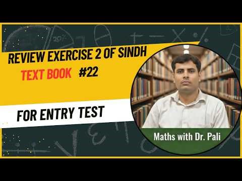 Review Exercise 2 of Sindh Text Book class 11