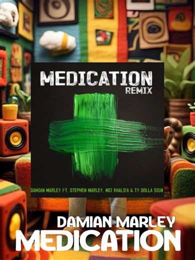 Damian Marley - Medication (Remix) #reggaevibes❤️💛💚 #reggaemusic #reggae #music