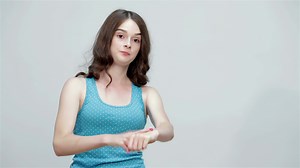 Download Teen girl warn for being late and walks away for free