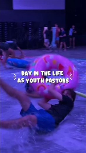 slip n slide vlog is UP! 💧#youthgroup #youthministry