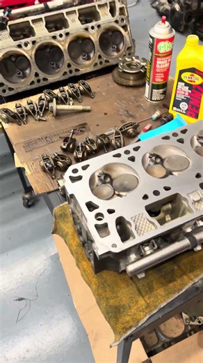 DIY Engine rebuild #mechanic #automobile #howto #engine #diy