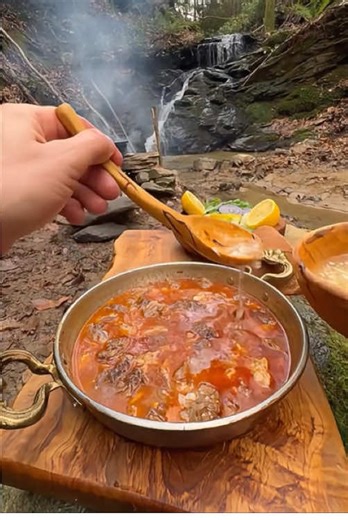 Outdoor Cooking Recipe: Beef in Nature's Embrace