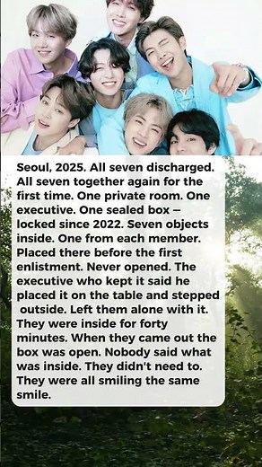 All 7 Members Are Coming Back and One Box Is Finally Going to Be Opened
