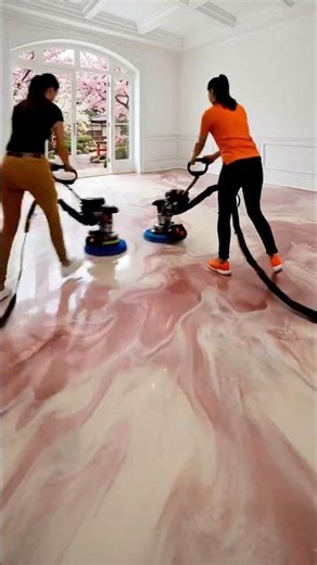 Romantic Pink Blossom Metallic Floor Transformation 🌸 mp4 720p